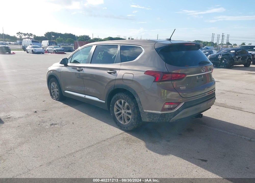 2019 HYUNDAI SANTA FE SE VIN: 5NMS23ADXKH111194