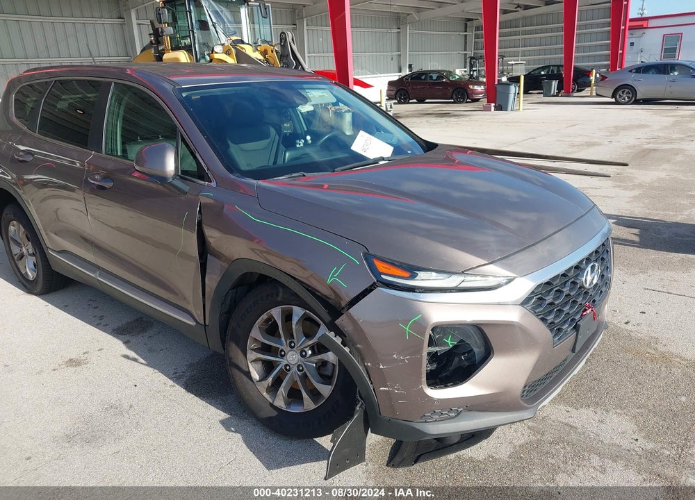2019 HYUNDAI SANTA FE SE VIN: 5NMS23ADXKH111194