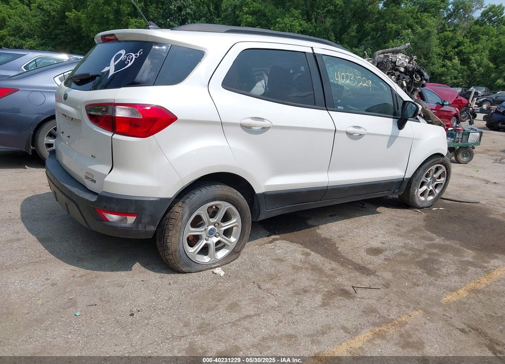 2018 FORD ECOSPORT SE VIN: MAJ3P1TE8JC198824