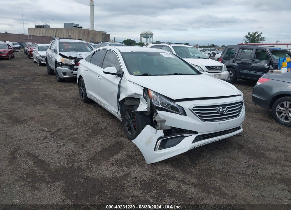 2016 HYUNDAI SONATA SE VIN: 5NPE24AF8GH276000