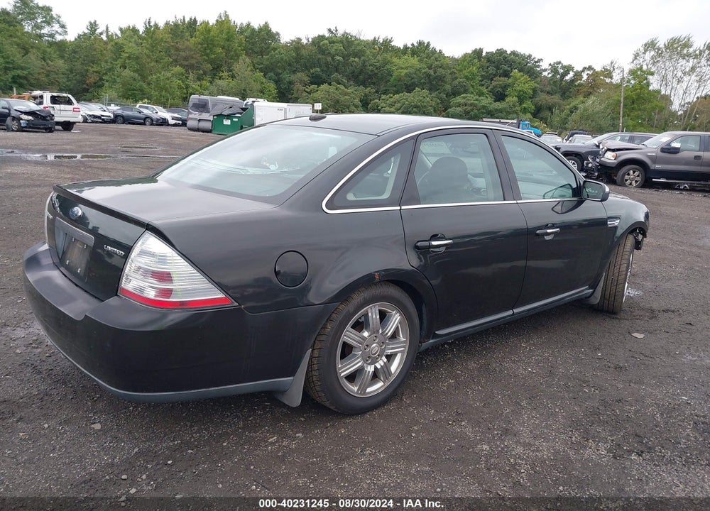 2009 FORD TAURUS LIMITED VIN: 1FAHP25W69G125957