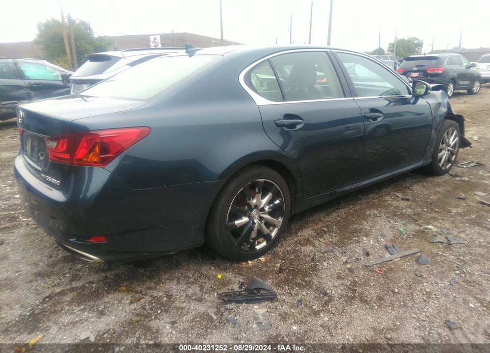 2013 LEXUS GS 350 VIN: JTHCE1BL1D5001256