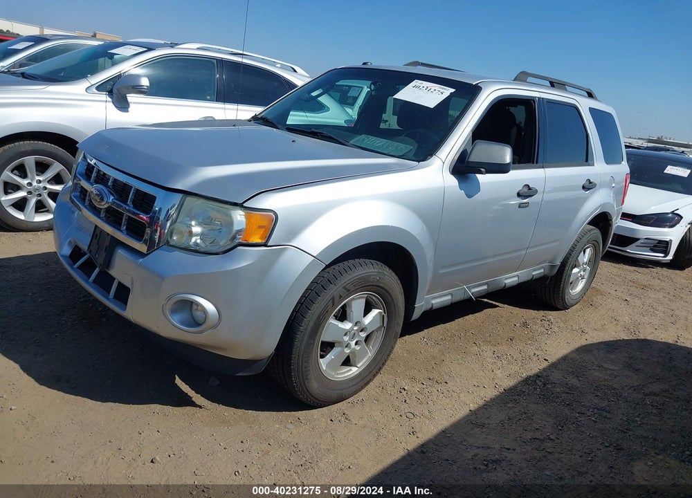 2010 FORD ESCAPE XLT VIN: 1FMCU0D72AKC83768