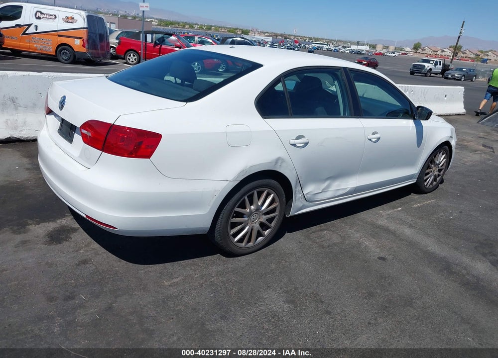 2012 VOLKSWAGEN JETTA 2.0L S VIN: 3VW2K7AJ9CM405341