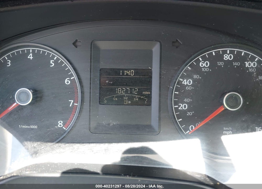 2012 VOLKSWAGEN JETTA 2.0L S VIN: 3VW2K7AJ9CM405341