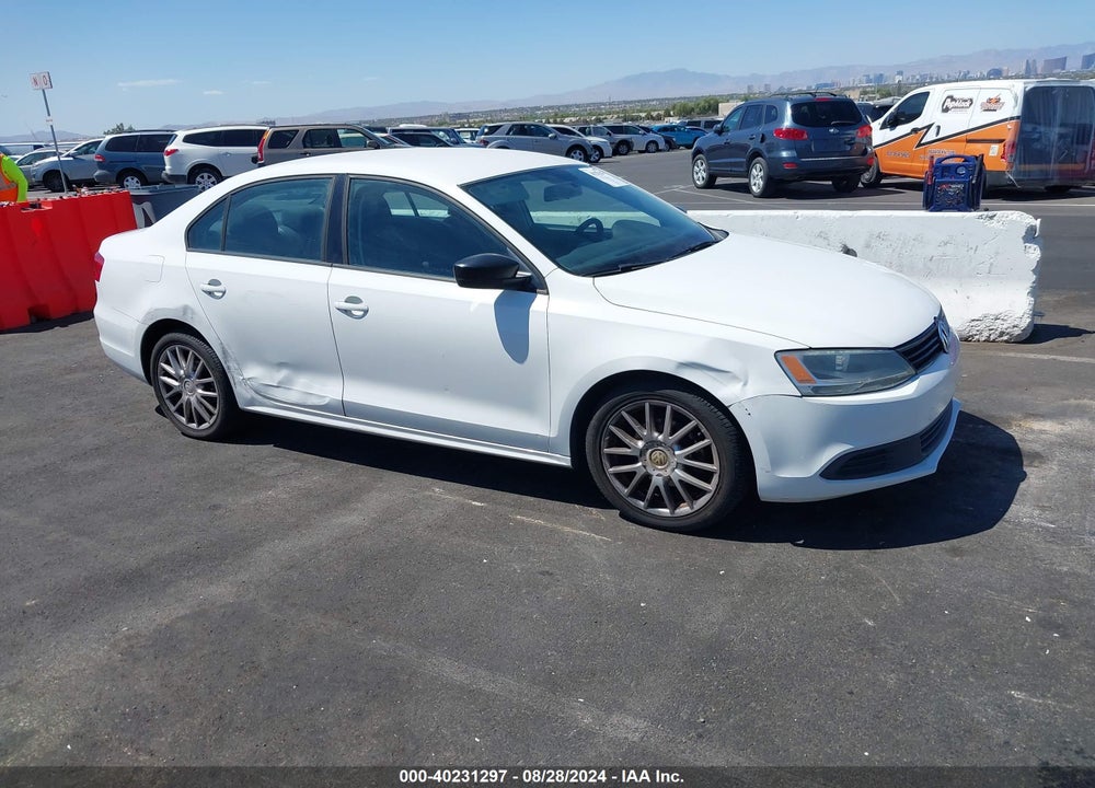 2012 VOLKSWAGEN JETTA 2.0L S VIN: 3VW2K7AJ9CM405341