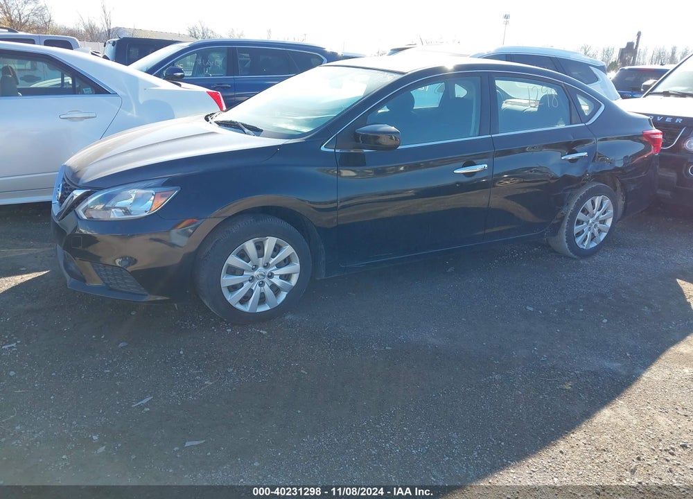 2019 NISSAN SENTRA S VIN: 3N1AB7AP1KY230337