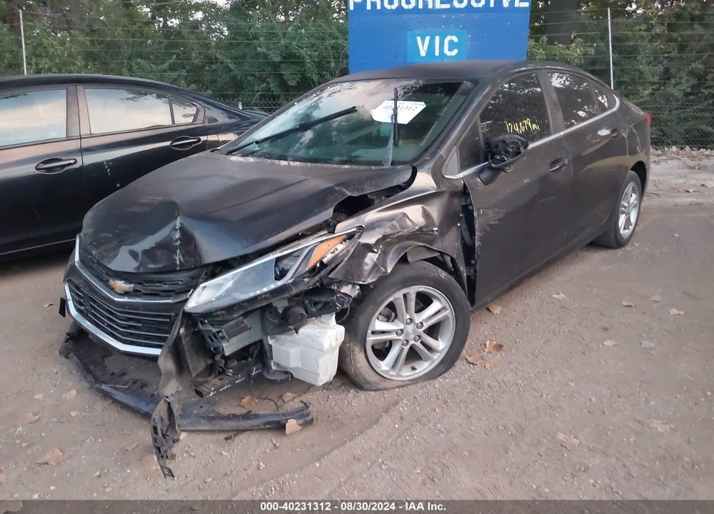 2017 CHEVROLET CRUZE LT AUTO VIN: 1G1BE5SMXH7237856