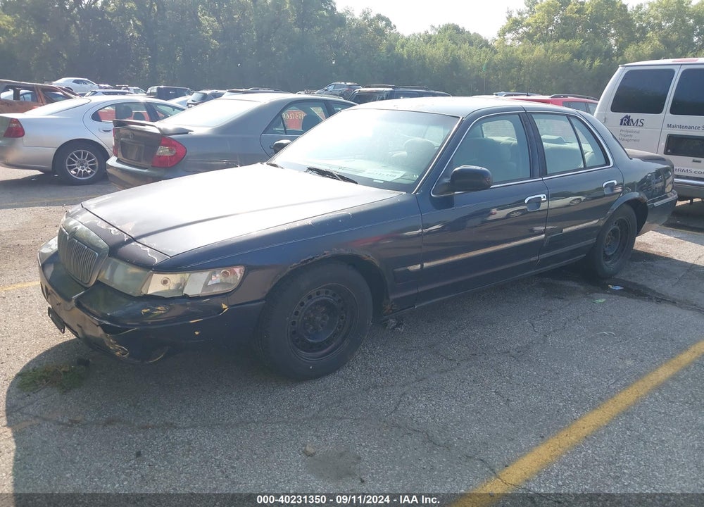 2000 MERCURY GRAND MARQUIS GS VIN: 2MEFM74W5YX611661