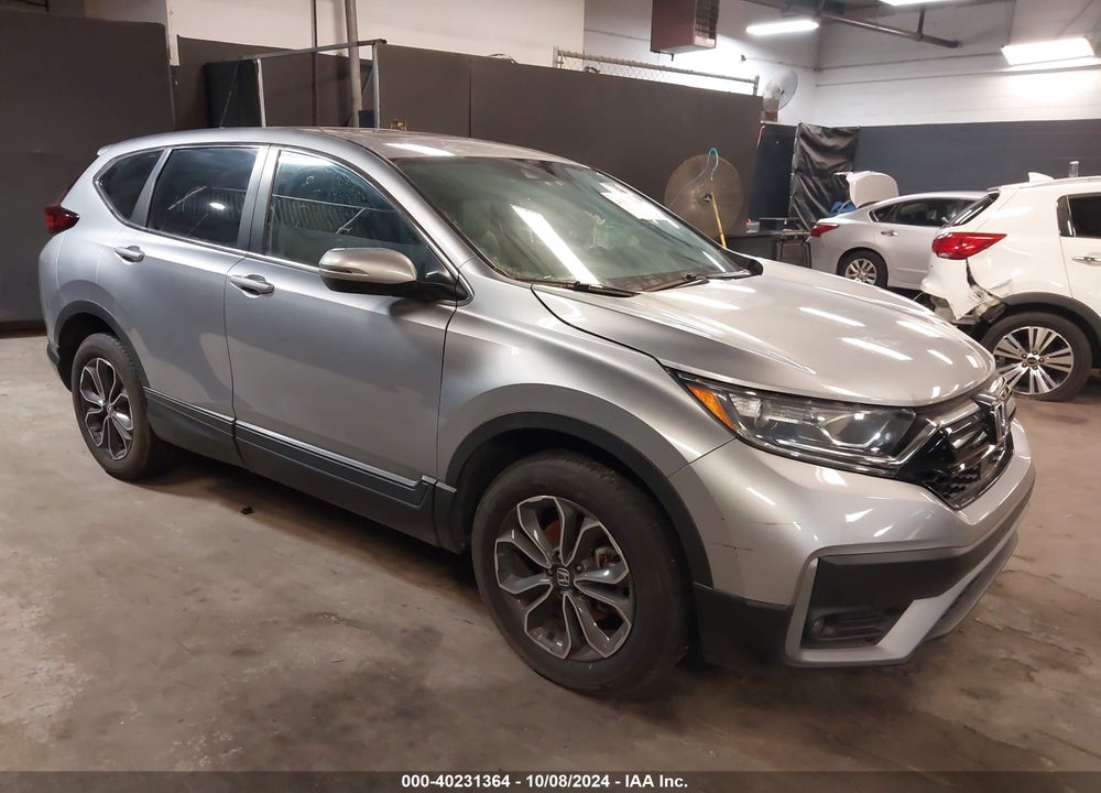 2021 HONDA CR-V AWD EX-L VIN: 5J6RW2H81MA007190