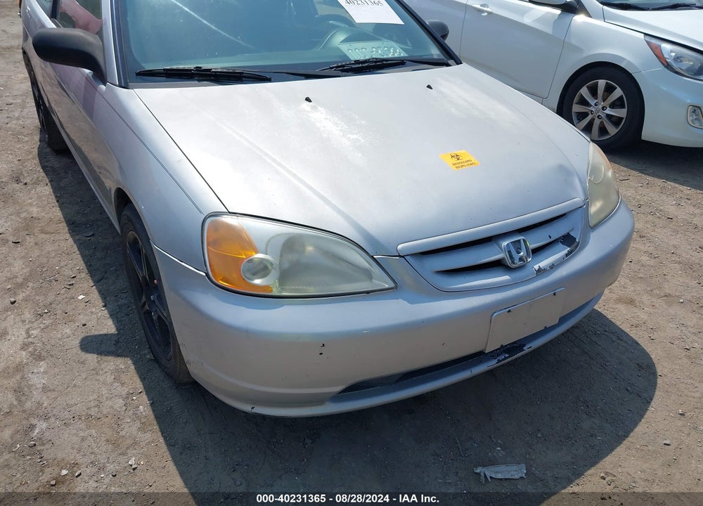 2001 HONDA CIVIC LX VIN: 1HGEM22561L079965