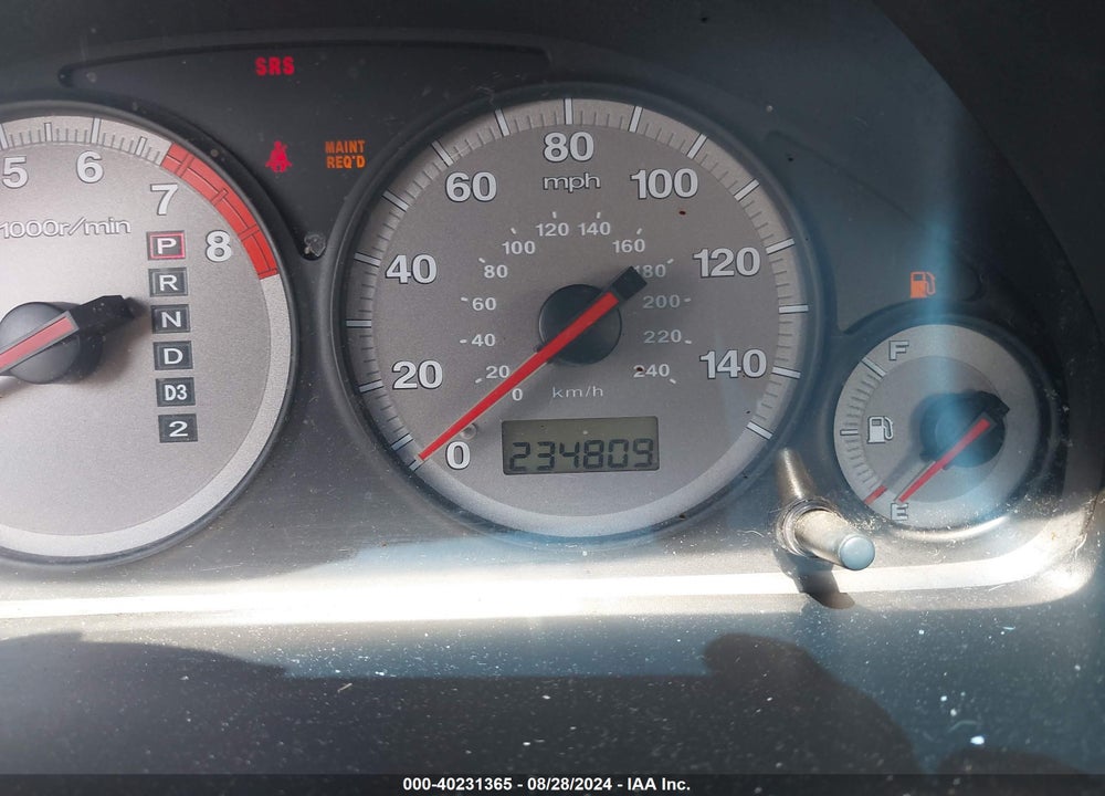 2001 HONDA CIVIC LX VIN: 1HGEM22561L079965
