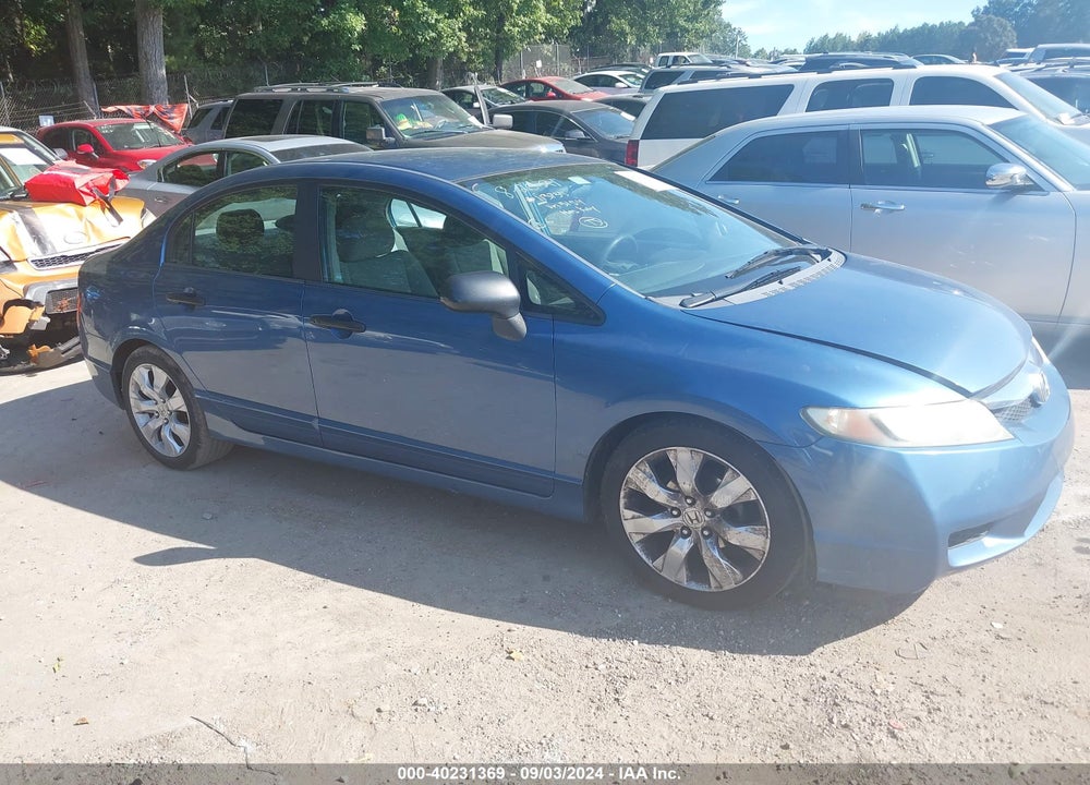 2010 HONDA CIVIC VP VIN: 19XFA1F30AE085154