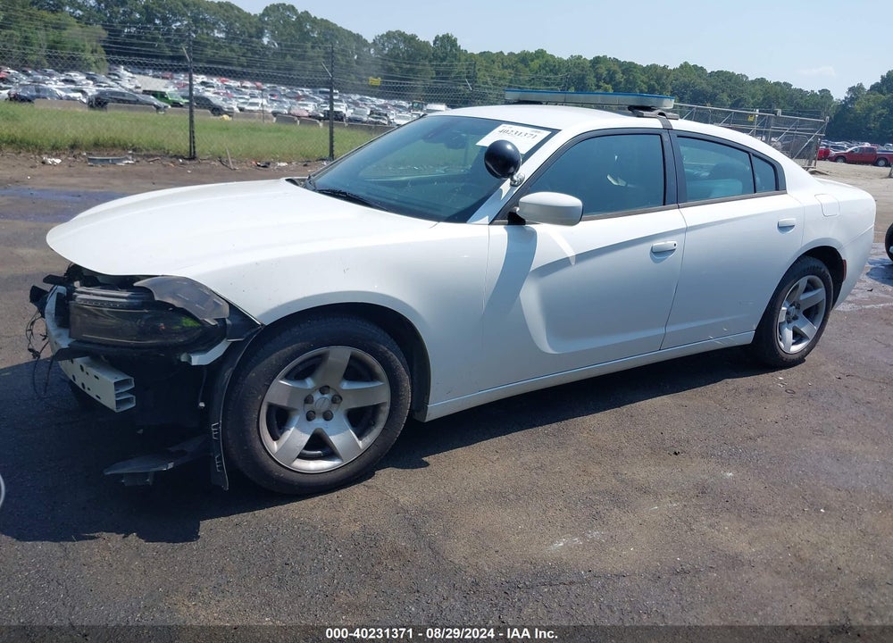 2015 DODGE CHARGER POLICE VIN: 2C3CDXAG9FH916769