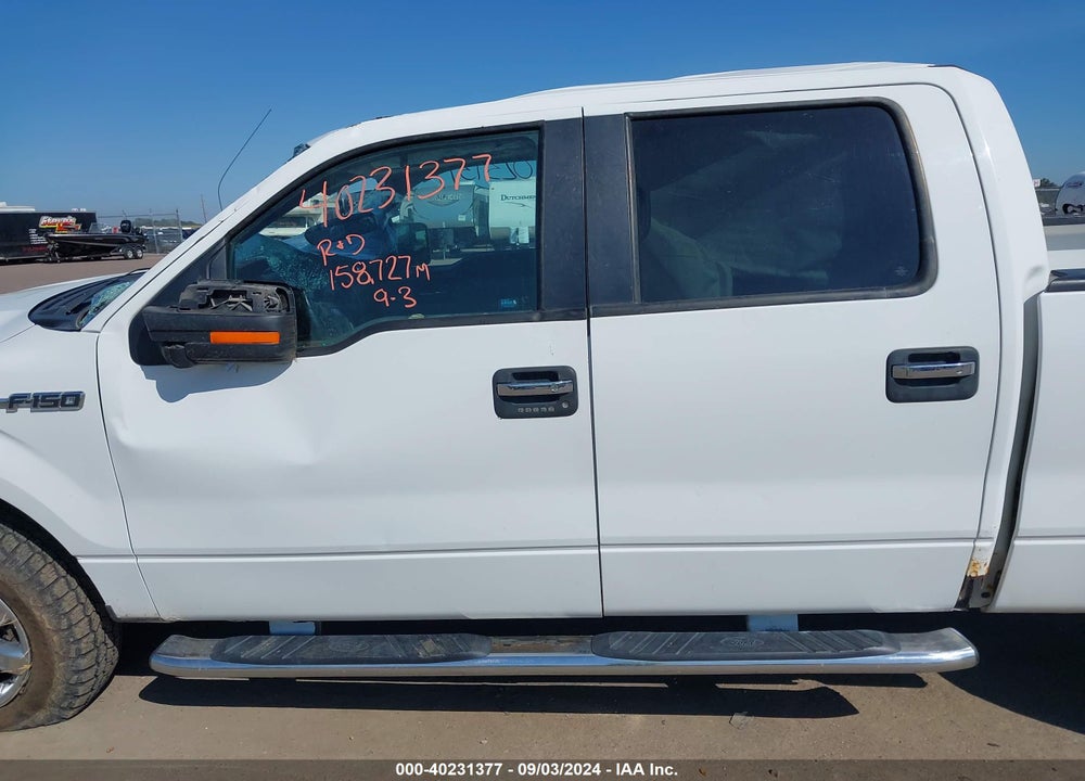 2013 FORD F-150 XLT VIN: 1FTFW1EF3DKD08107