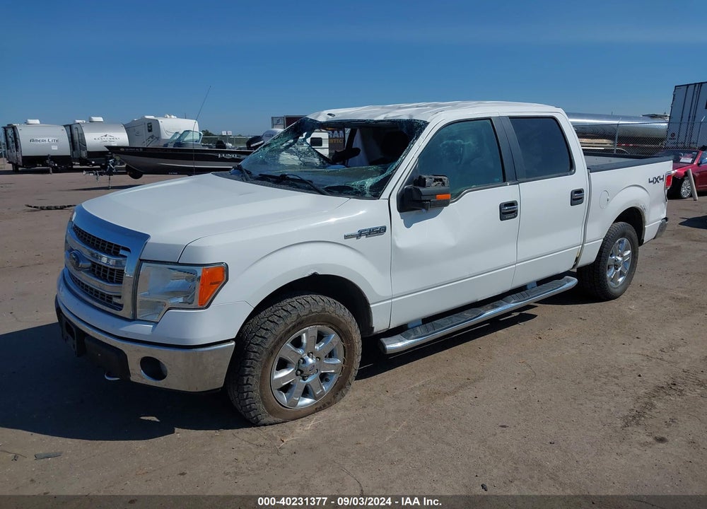 2013 FORD F-150 XLT VIN: 1FTFW1EF3DKD08107