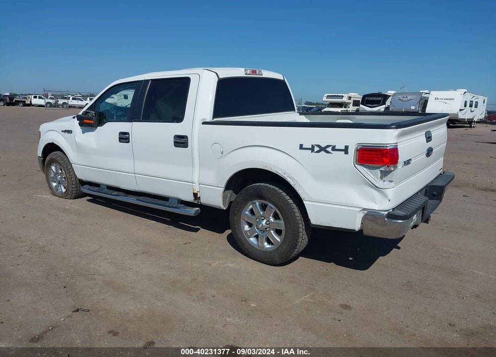 2013 FORD F-150 XLT VIN: 1FTFW1EF3DKD08107