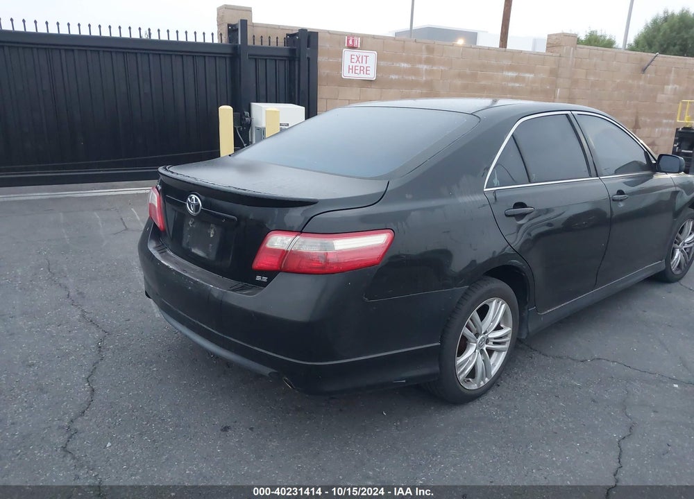 2007 TOYOTA CAMRY SE V6 VIN: 4T1BK46K27U540399