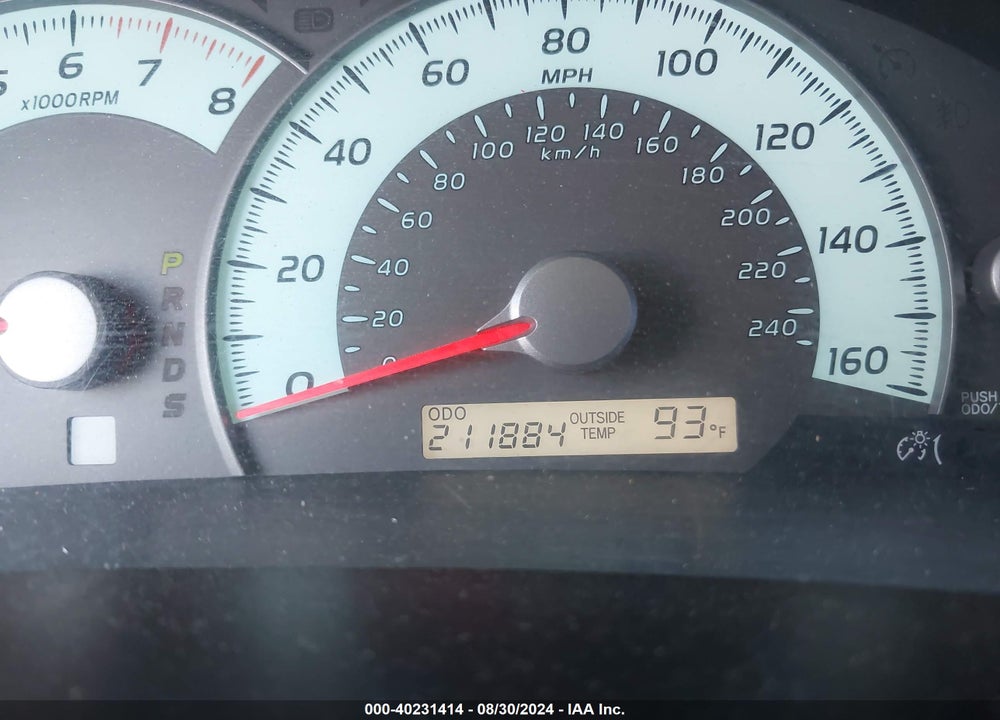 2007 TOYOTA CAMRY SE V6 VIN: 4T1BK46K27U540399