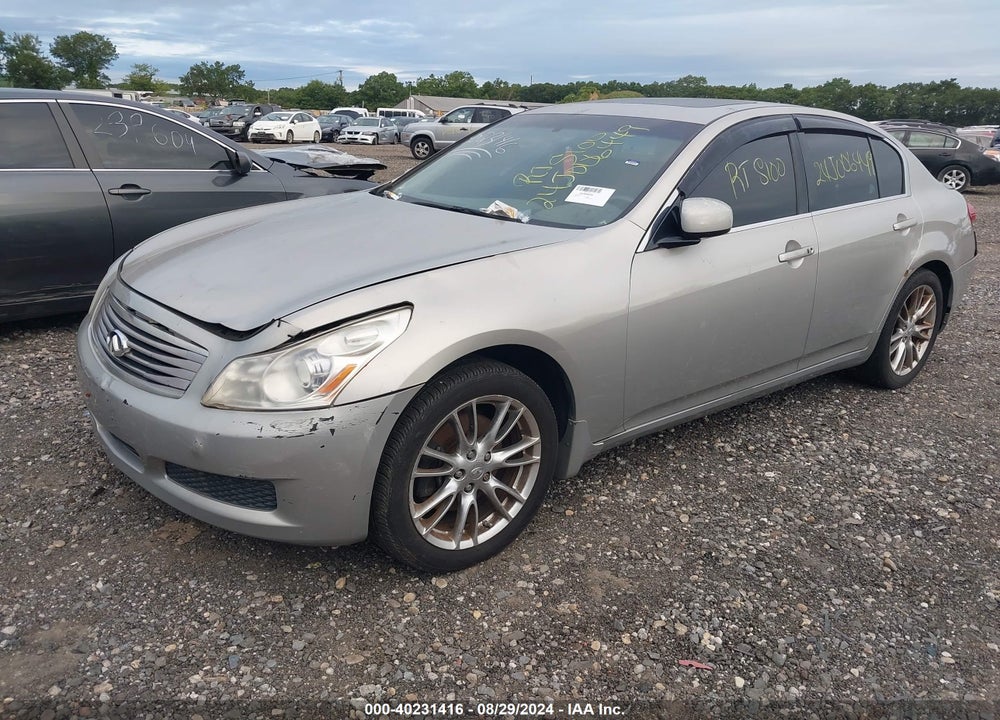 2008 INFINITI G35X VIN: JNKBV61FX8M279721