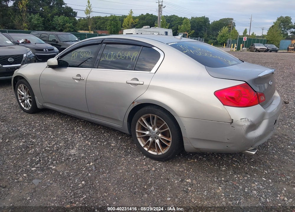 2008 INFINITI G35X VIN: JNKBV61FX8M279721