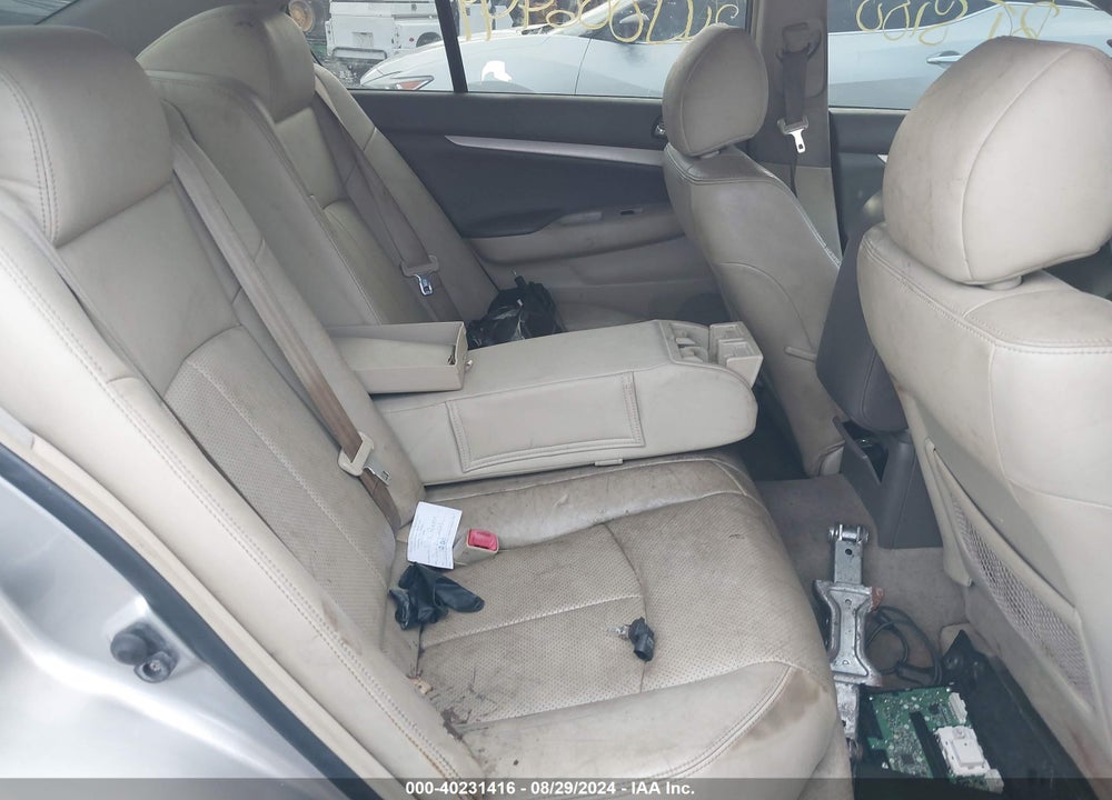 2008 INFINITI G35X VIN: JNKBV61FX8M279721