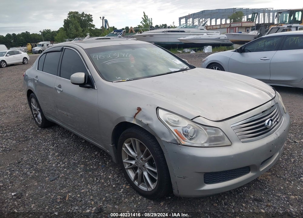 2008 INFINITI G35X VIN: JNKBV61FX8M279721