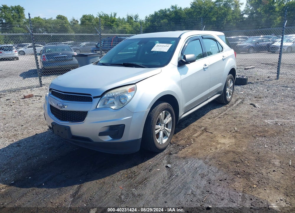 2013 CHEVROLET EQUINOX LS VIN: 1GNALBEK3DZ105335