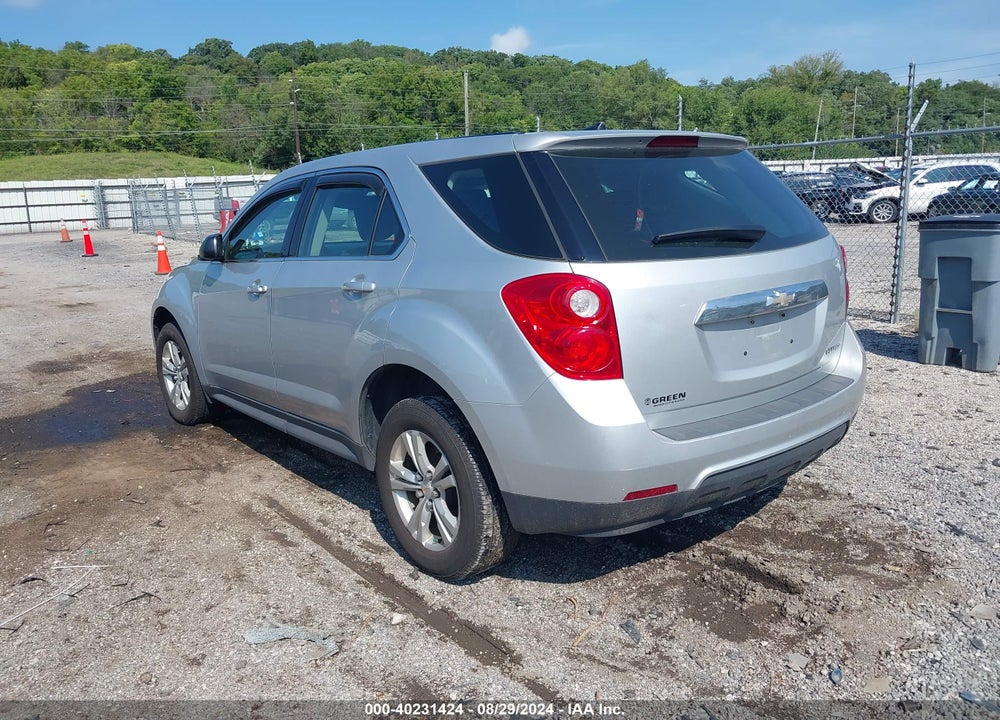 2013 CHEVROLET EQUINOX LS VIN: 1GNALBEK3DZ105335