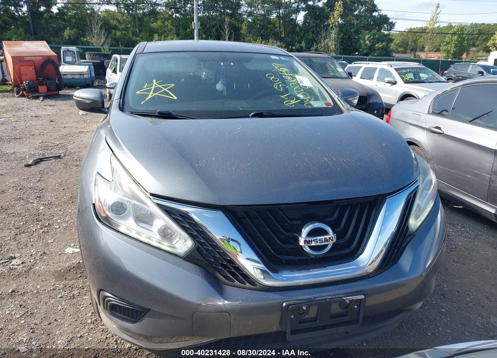 2015 NISSAN MURANO S VIN: 5N1AZ2MHXFN232599