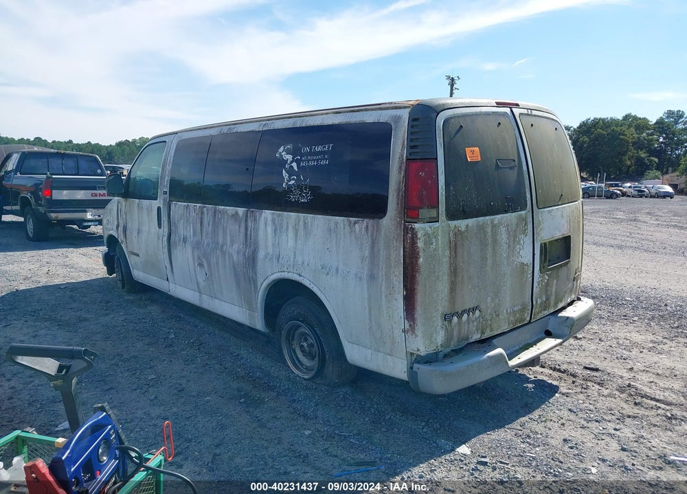 2000 GMC SAVANA VIN: 1GKFG15R1Y1165696