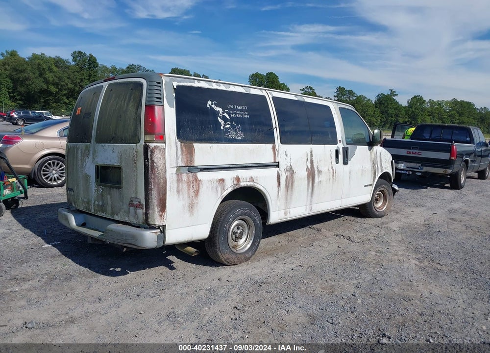 2000 GMC SAVANA VIN: 1GKFG15R1Y1165696