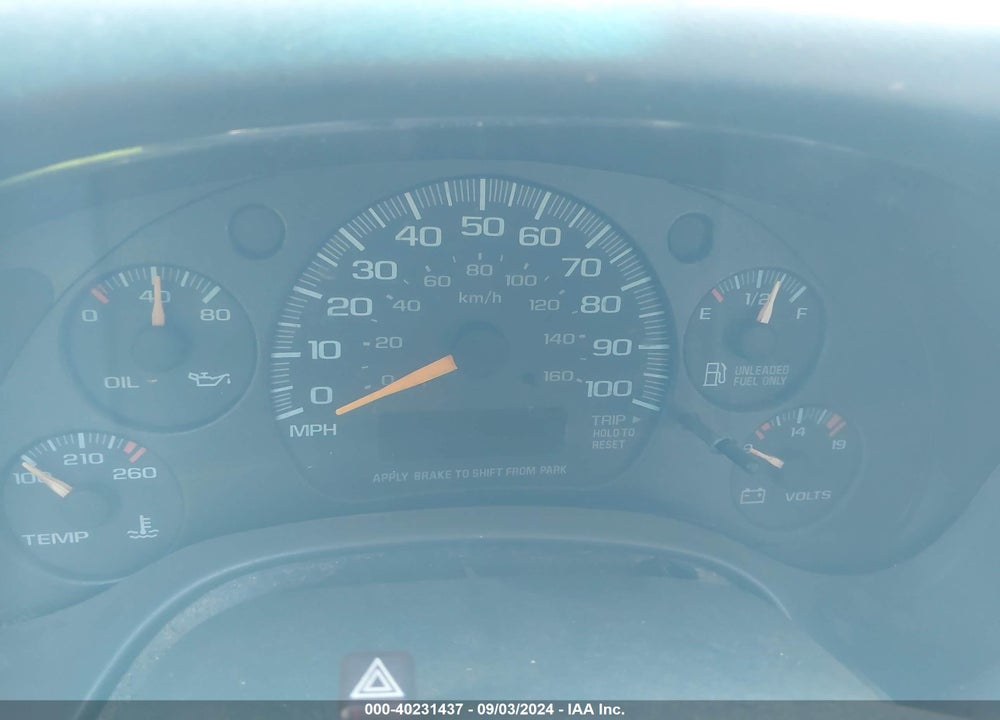 2000 GMC SAVANA VIN: 1GKFG15R1Y1165696