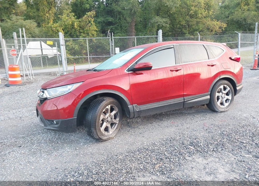 2019 HONDA CR-V EX VIN: 2HKRW2H5XKH604548