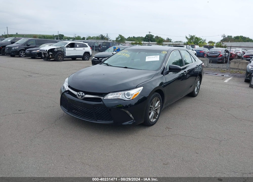 2015 TOYOTA CAMRY SE VIN: 4T1BF1FK2FU007910