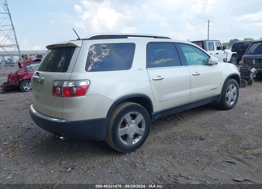 2008 GMC ACADIA SLT-1 VIN: 1GKER23758J265863