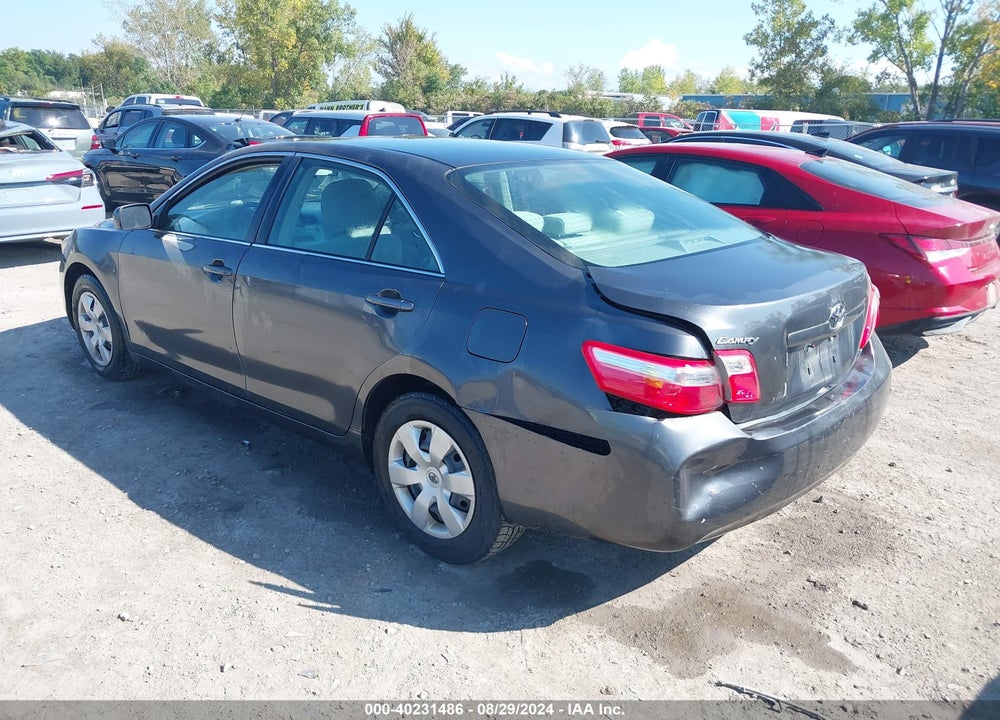 2008 TOYOTA CAMRY LE VIN: 4T1BE46K98U781885