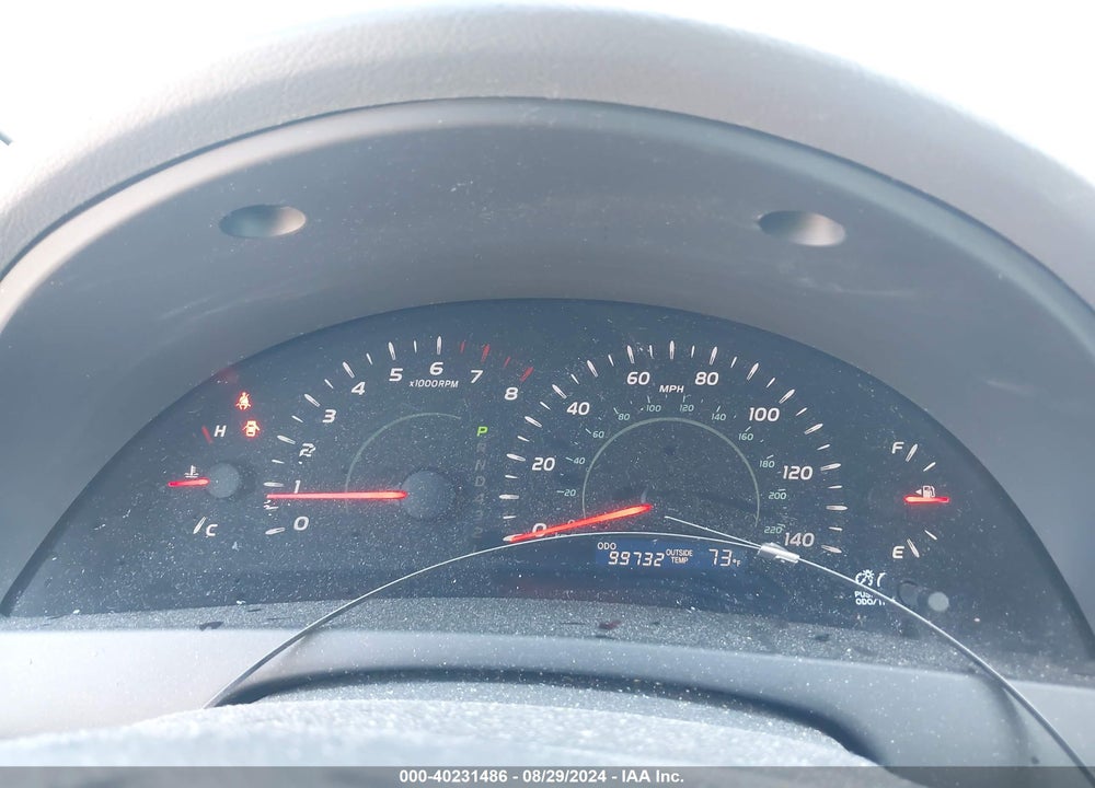 2008 TOYOTA CAMRY LE VIN: 4T1BE46K98U781885