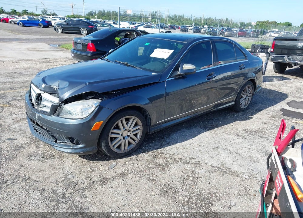 2008 MERCEDES-BENZ C 300 LUXURY/SPORT VIN: WDDGF54X08F079654