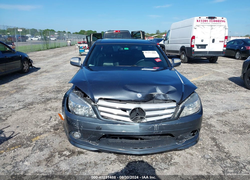 2008 MERCEDES-BENZ C 300 LUXURY/SPORT VIN: WDDGF54X08F079654