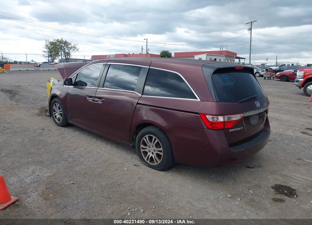 2011 HONDA ODYSSEY EX-L VIN: 5FNRL5H69BB089091
