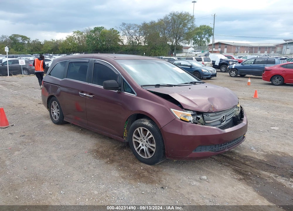 2011 HONDA ODYSSEY EX-L VIN: 5FNRL5H69BB089091