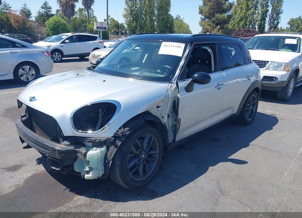 2013 MINI COUNTRYMAN COOPER S VIN: WMWZC3C55DWP22460