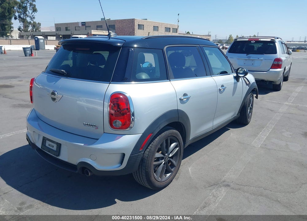 2013 MINI COUNTRYMAN COOPER S VIN: WMWZC3C55DWP22460