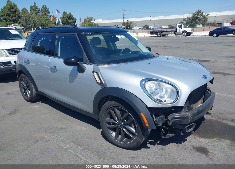 2013 MINI COUNTRYMAN COOPER S VIN: WMWZC3C55DWP22460