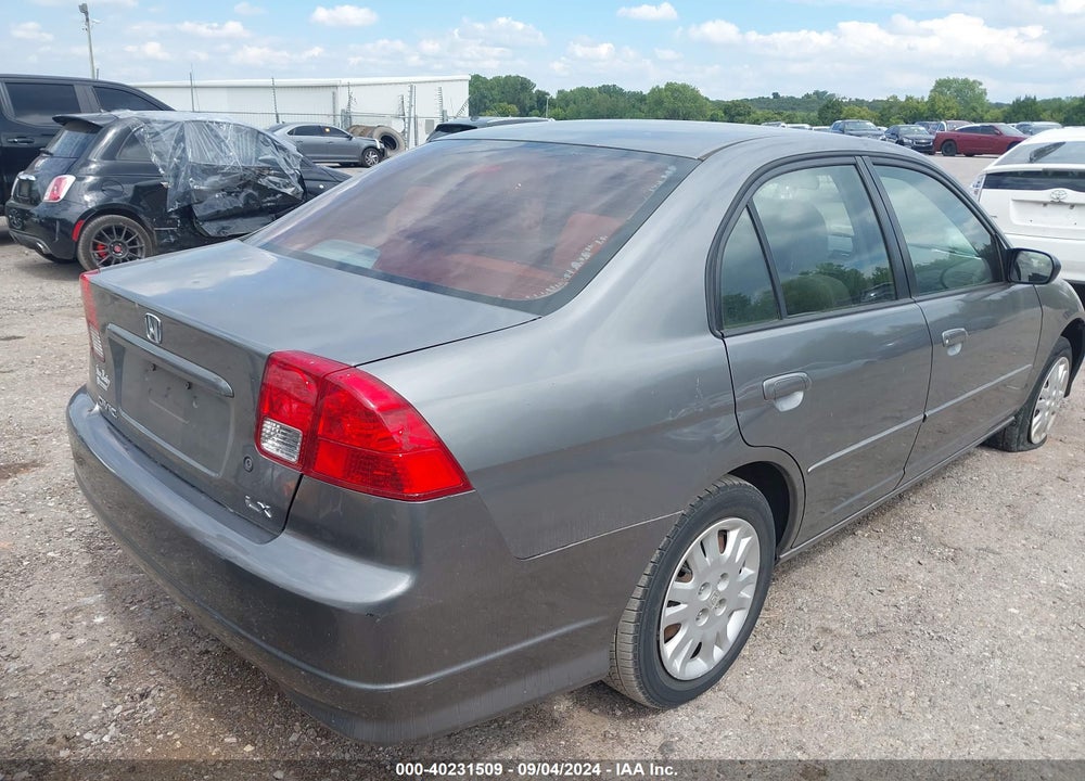 2004 HONDA CIVIC LX VIN: 2HGES16564H610836