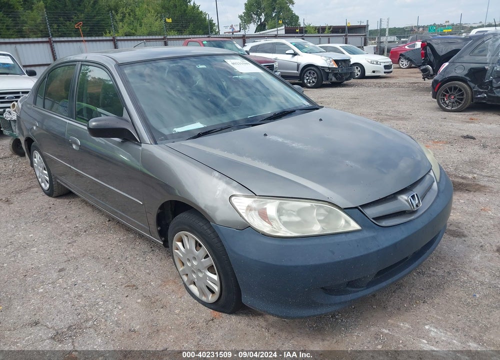 2004 HONDA CIVIC LX VIN: 2HGES16564H610836