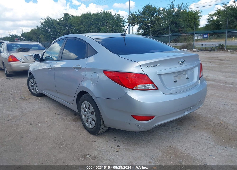 2016 HYUNDAI ACCENT SE VIN: KMHCT4AE7GU057297