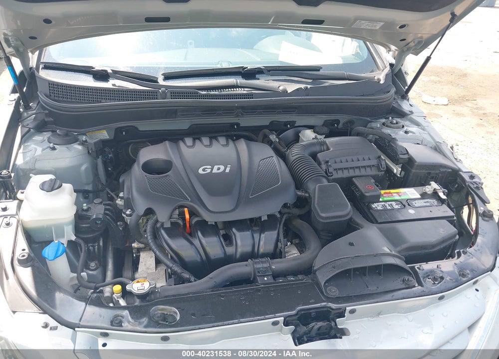2013 HYUNDAI SONATA GLS VIN: 5NPEB4AC9DH722821