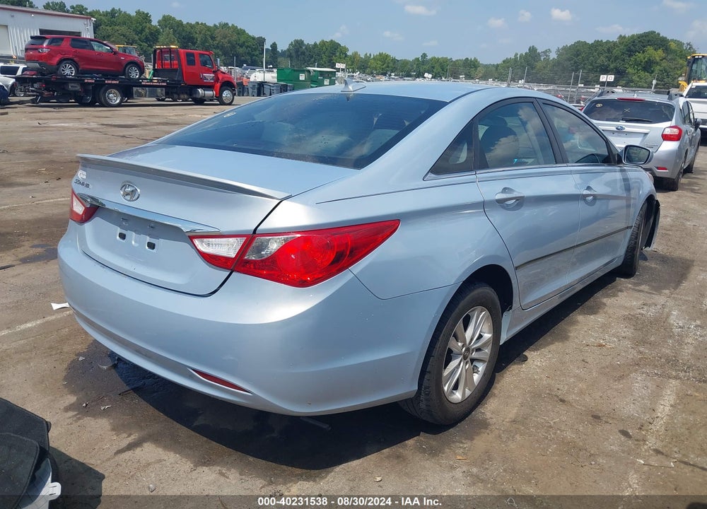 2013 HYUNDAI SONATA GLS VIN: 5NPEB4AC9DH722821